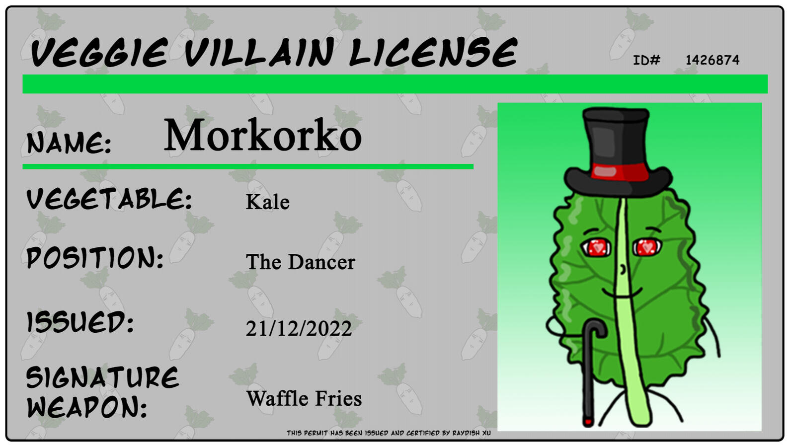 Villain License - Morkorko